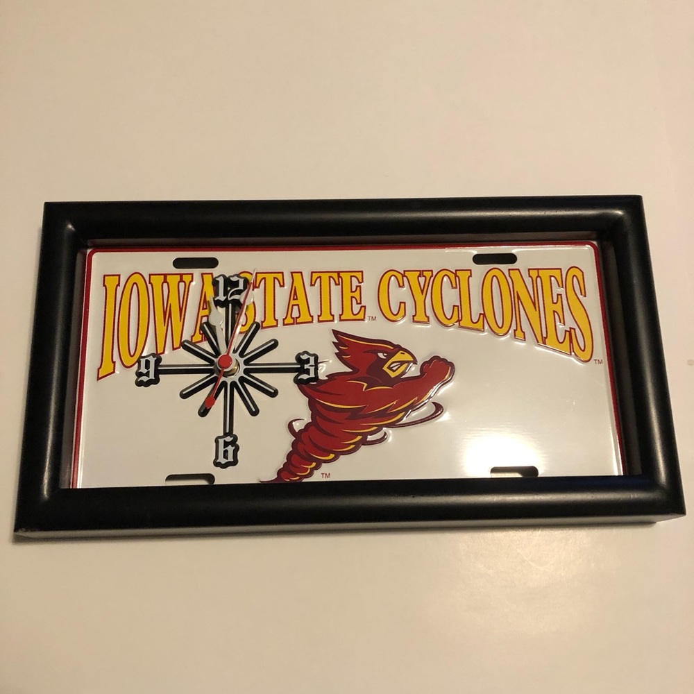 (Sold) Iowa state clock
